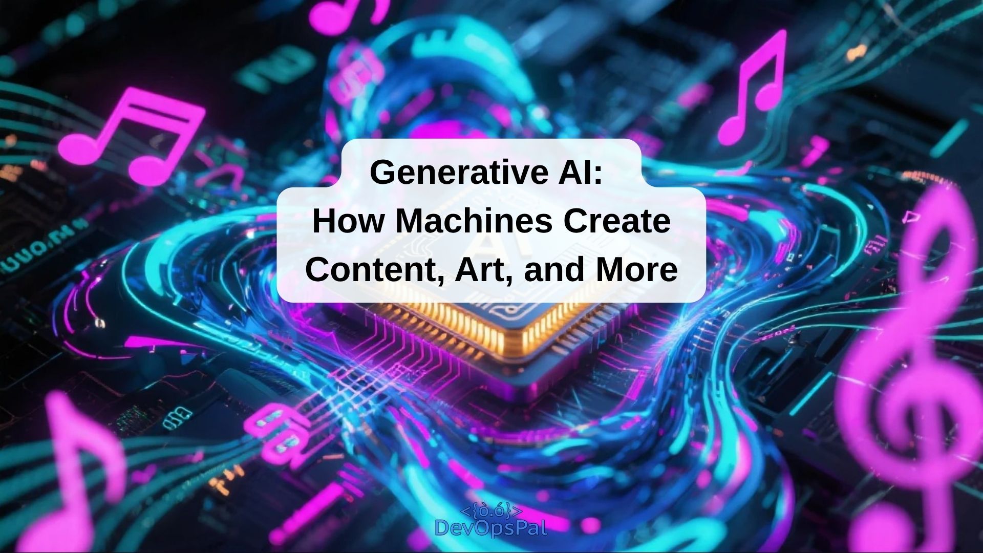 Generative AI - How Machines Create Content, Art, and More-DevOpsPal